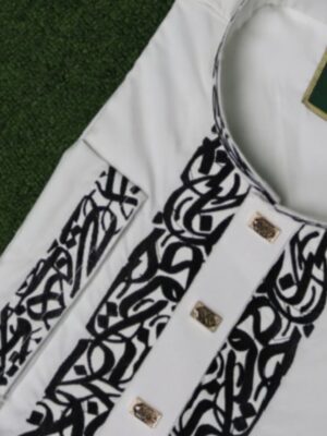 1000103679 Premium Pakistani Fabric - White Cotton
