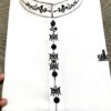2345 Pure White Cotton (Subtle Arabic Embroidery)