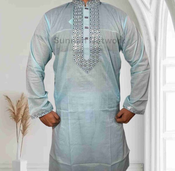 IMG_20250206_235636_12_11zon Light Sky Blue Cotton Panjabi