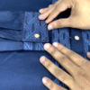 Screenshot 2025-05-11 052149 Navy Blue Panjabi with Signature Sequin Work