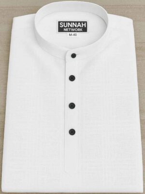 jamdani white_11zon Jamdani Cotton- Pure White Ethnic Elegance