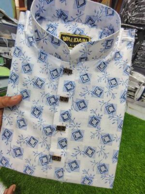 converted-image-516862229_122132968892723286_5072132479656333117_n Cotton Print Blue Design (Slim Fit)